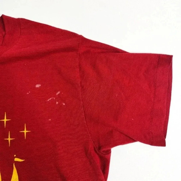 Vintage Disney 80s Walt Disney World Character Fashions Castle Shirt - Picture 5 of 5